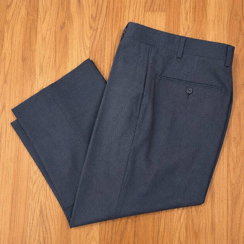 Polo Ralph Lauren Italy 100% Virgin Wool Regent Dress Pants 38R X 29.5 Gray NWT